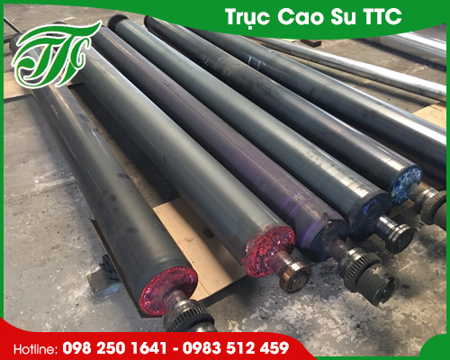 Trục cao su in Flexo